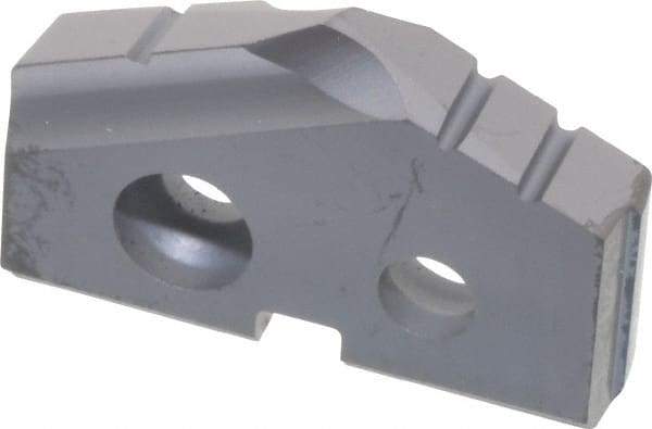 Allied Machine and Engineering - 11/16" Diam x 1/8" Thick, Seat Code 0, 132° Included Angle Spade Drill Insert - TiAlN Coated, Carbide, Grade K20, Series T-A - USA Tool & Supply