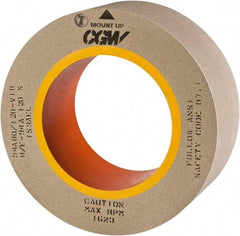 Camel Grinding Wheels - 20" Diam x 12" Hole x 2" Wide Centerless & Cylindrical Grinding Wheel - 80 Grit, Aluminum Oxide, Type 1, Vitrified Bond, No Recess - USA Tool & Supply