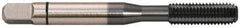 Balax - 5/16-24 UNF 2B H8 Thread Limit Bottoming Thread Forming Tap - Powdered Metal High Speed Steel, TiCN Finish, 2-23/32" OAL, 0.88" Thread Length, Right Hand Thread, Series BXSTEEL - USA Tool & Supply