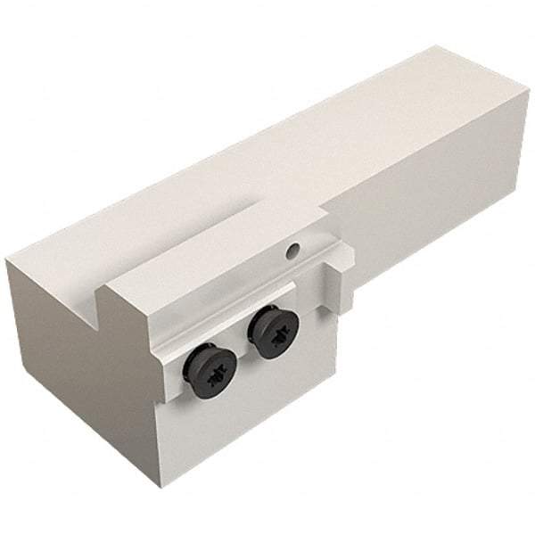 Iscar - External Thread, Right Hand Indexable Grooving Cutoff Toolholder - 25mm Shank Height x 25mm Shank Width, HA Toolholder Style, Series Heliface - USA Tool & Supply