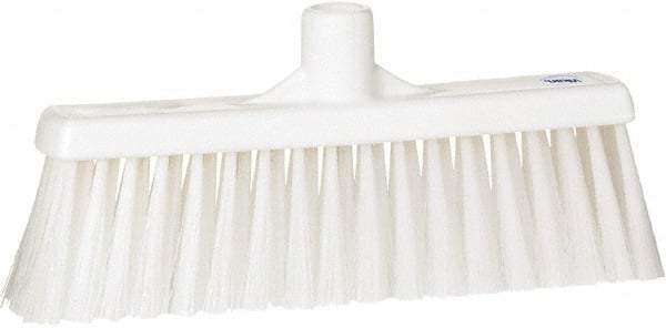 Vikan - 5-5/8" OAL Polyester Bristle Lobby Broom - 3" Bristle Length, 11" Wide - USA Tool & Supply