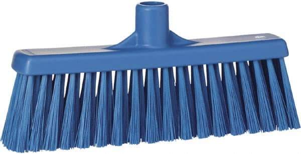 Vikan - 5-5/8" OAL Polyester Bristle Lobby Broom - 3" Bristle Length, 11" Wide - USA Tool & Supply