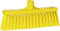 Vikan - 5-5/8" OAL Polyester Bristle Lobby Broom - 3" Bristle Length, 11" Wide - USA Tool & Supply