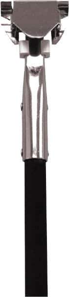 O-Cedar - 60" Standard Metal Snap-On Mop Handle - 1" Handle Diam, Use with Dust Mops - USA Tool & Supply