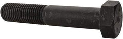 Value Collection - 1-3/4 - 5 UNC, 9-1/2" Length Under Head Hex Head Cap Screw - Partially Threaded, Grade 8 Alloy Steel, Uncoated, 2-5/8" Hex - USA Tool & Supply