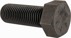Value Collection - 2 - 4-1/2 UNC, 5-1/2" Length Under Head Hex Head Cap Screw - Partially Threaded, Grade 8 Alloy Steel, Uncoated, 3" Hex - USA Tool & Supply