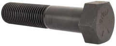 Value Collection - 2 - 4-1/2 UNC, 9" Length Under Head Hex Head Cap Screw - Partially Threaded, Grade 8 Alloy Steel, Uncoated, 3" Hex - USA Tool & Supply