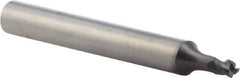 Seco - 3mm, 3 Flute, Single End, Solid Carbide, 0.2mm Corner Radius End Mill - 50mm OAL, 50° Helix, Right Hand Flute, 3mm LOC, Right Hand Cut, 6mm Extended Reach - USA Tool & Supply