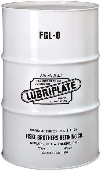 Lubriplate - 400 Lb Drum Aluminum General Purpose Grease - White, Food Grade, 335°F Max Temp, NLGIG 0, - USA Tool & Supply