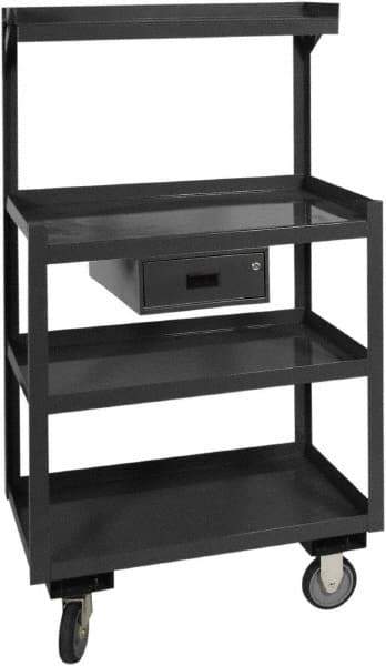 Durham - 30" Wide x 55-3/4" High x 24" Deep, Mobile Workstation - 1,200 Lb Capacity - USA Tool & Supply