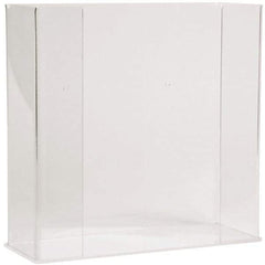 PRO-SAFE - Table and Wall Mount Disposable Glove Dispenser - 10-3/8 Inch Wide x 3-3/4 Inch Deep x 10-1/4 Inch High, Clear - USA Tool & Supply