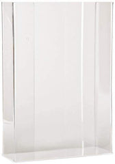 PRO-SAFE - Table and Wall Mount Disposable Glove Dispenser - 10-3/8 Inch Wide x 3-3/4 Inch Deep x 15-1/4 Inch High, Clear - USA Tool & Supply