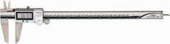 Mitutoyo - 0 to 300mm Range, 0.01mm Resolution, IP67 Electronic Caliper - Stainless Steel with 64mm Stainless Steel Jaws, 0.03mm Accuracy - USA Tool & Supply