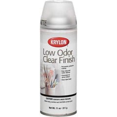 Krylon - Clear, Matte, Protective Coating Spray Paint - 11 oz Container - USA Tool & Supply