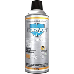 Krylon - 12 Ounce Aerosol Can, General Purpose Mold Release - Food Grade, Silicone Composition - USA Tool & Supply