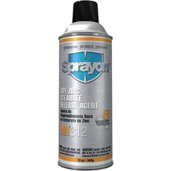 Sprayon - 16 Ounce Aerosol Can, White, General Purpose Mold Release - Zinc Stearate Composition - USA Tool & Supply