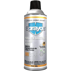 Sprayon - 16 Ounce Aerosol Can, Amber, General Purpose Mold Release - Food Grade, Lecithin Composition - USA Tool & Supply