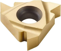 Seco - 22ER External Right Hand 7-5 Partial Profile 60° Laydown Threading Insert - Grade CP200, TiAlN/TiN Coated Carbide, 12.7mm Inscribed Circle - USA Tool & Supply