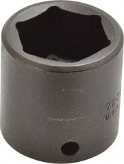 Proto - 3/8" Drive 15/16" Standard Impact Socket - 6 Points, 1-11/32" OAL - USA Tool & Supply