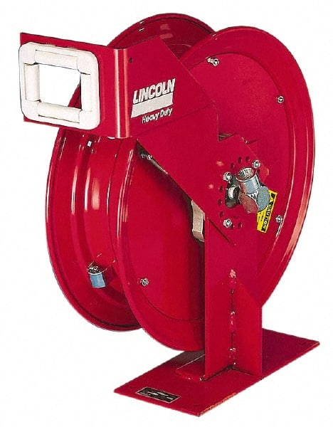 Lincoln - 50' Manual Hose Reel - USA Tool & Supply