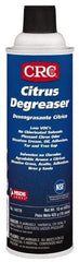 CRC - 20 oz Aerosol Cleaner/Degreaser - Aerosol, Citrus & Petroleum Distillate, Citrus - USA Tool & Supply