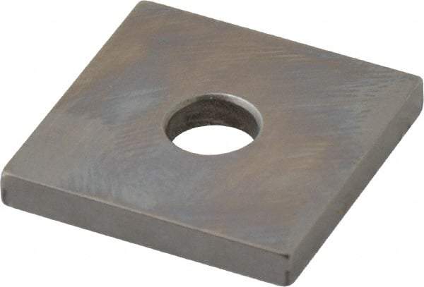 Mitutoyo - 0.127" Square Steel Gage Block - Accuracy Grade 0, Includes Certificate of Inspection - USA Tool & Supply