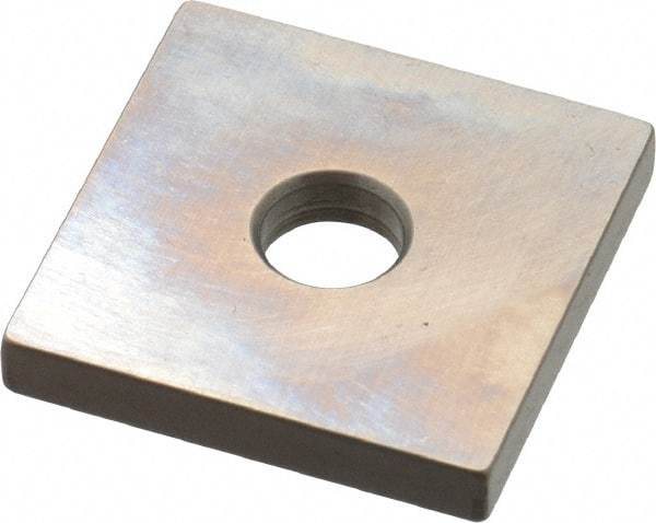 Mitutoyo - 0.143" Square Steel Gage Block - Accuracy Grade 0, Includes Certificate of Inspection - USA Tool & Supply