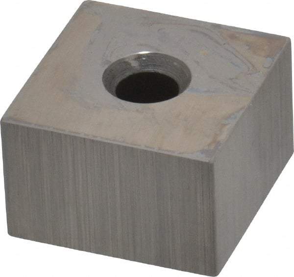 Mitutoyo - 0.6" Square Steel Gage Block - Accuracy Grade 0, Includes Certificate of Inspection - USA Tool & Supply