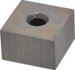 Mitutoyo - 0.6" Square Steel Gage Block - Accuracy Grade 0, Includes Certificate of Inspection - USA Tool & Supply