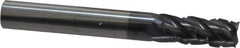 ProMax - 5/16" Diam, 3/4" LOC, 4 Flute Solid Carbide Roughing & Finishing Square End Mill - AlTiN Finish, 2-1/2" OAL, 5/16" Shank Diam, Straight Shank, 40° Helix, Centercutting, Regular Length - USA Tool & Supply