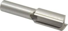 Amana Tool - 3/4" Diam, 1/2" Shank Diam, 1-1/4" Length of Cut, 2 Flute Straight Router Bit - 2-7/8" Overall Length, Carbide Tipped - USA Tool & Supply