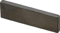 Mitutoyo - 0.1009" Rectangular Steel Gage Block - Accuracy Grade 0, Includes Certificate of Inspection - USA Tool & Supply