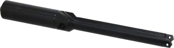 Allied Machine and Engineering - Series 1, 45/64 to 15/16" Diam, 1" Diam Straight Shank, Straight Flute Spade Drill - 4-5/8" Max Depth, 6-1/64" Body Length, 8-7/8" OAL, Intermediate Length, Through Coolant - USA Tool & Supply