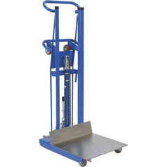 Vestil - 1,000 Lb Capacity, 53" Lift Height, Portable Workstation Manually Operated Lift - USA Tool & Supply