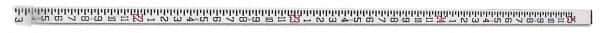 CST/berger - Optical Level Fiberglass Telescoping Rod - 6 Sections, 25 Ft. Overall Length - USA Tool & Supply