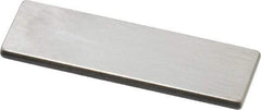 Mitutoyo - 0.06" Rectangular Steel Gage Block - Accuracy Grade 0, Includes Certificate of Inspection - USA Tool & Supply