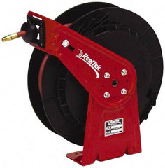 Reelcraft - 50' Spring Retractable Hose Reel - 300 psi, Hose Included - USA Tool & Supply