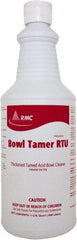 Rochester Midland Corporation - 1 qt Bottle Liquid Toilet Bowl Cleaner - Mint Scent, Toilet Bowl - USA Tool & Supply