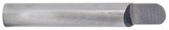 Accupro - 1/4 Inch Diameter, 4 Inch Overall Length, 3/8 Inch Split Length, Solid Carbide, Full Radius Split End Carbide Blank - Double End - USA Tool & Supply