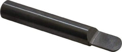 Accupro - 3/8 Inch Diameter, 2-1/2 Inch Overall Length, 1/2 Inch Split Length, Solid Carbide, Full Radius Split End Carbide Blank - Single End - USA Tool & Supply