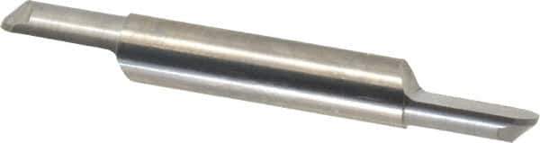 Accupro - 5/16 Inch Diameter, 2-1/2 Inch Overall Length, 1/2 Inch Split Length, Solid Carbide, Full Radius Split End Carbide Blank - Double End - USA Tool & Supply