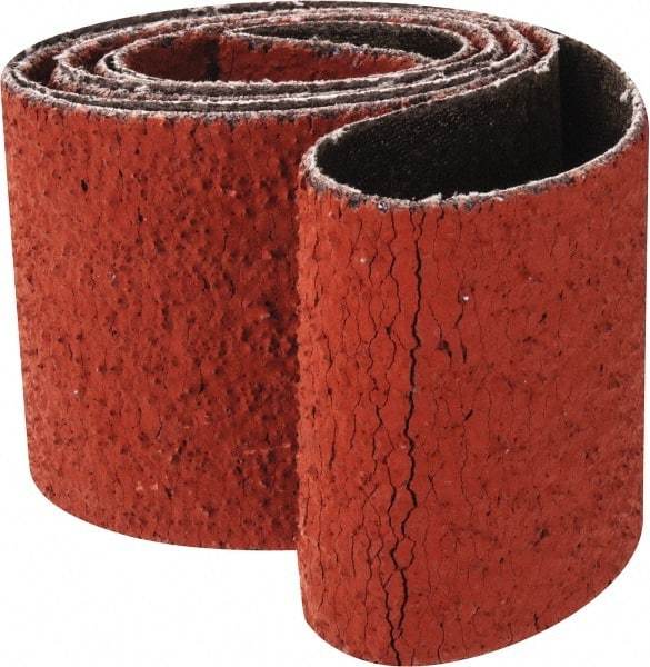 3M - 2" Wide x 48" OAL, 36 Grit, Ceramic Abrasive Belt - Ceramic, Very Coarse, Coated, YF Weighted Cloth Backing, Wet/Dry, Series 777F - USA Tool & Supply