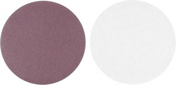 3M - 18" Diam, 50 Grit Aluminum Oxide Adhesive PSA Disc - Coarse Grade, X Weighted Cloth Backing, For Bench Top Motors, Random Orbital Sanders - USA Tool & Supply