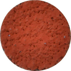 3M - 1" Disc Diam, 36 Grit, Ceramic Quick Change Disc - Type R Attaching System, Coated, Orange, Very Coarse Grade, 30,000 RPM, 777F Series - USA Tool & Supply