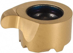 Seco - LCEX080402 R47 Grade CP500 Carbide Turning Insert - TiAlN/TiN Finish, 90° Irregular, 0.008" Corner Radius - USA Tool & Supply
