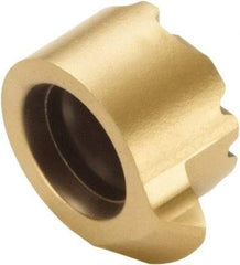 Seco - LCEX1105 Grade CP500, Internal Partial Profile 60° Threading Insert - 0.75 to 1.25mm & 36 to 20 TPI Int Pitch, Left Hand Insert, TiAlN/TiN Finish, Carbide - USA Tool & Supply