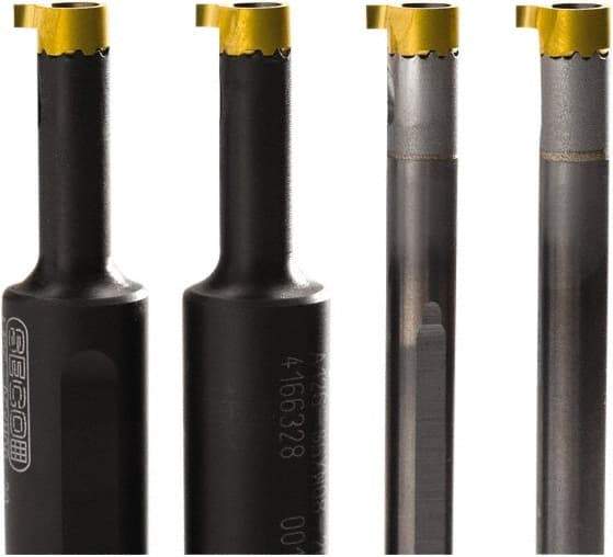 Seco - 8mm Min Bore Diam, 86.5mm OAL, 12mm Shank Diam, A-SGXN Indexable Boring Bar - 16.5mm Max Bore Depth, LCEX 0804.. Insert, Screw Holding Method - USA Tool & Supply