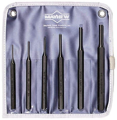 Mayhew - 6 Piece Pin Punch Set - USA Tool & Supply