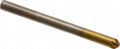 Melin Tool - 1/8" Head Diam, 1/8" Shank Diam, 6 Flute 90° Cobalt Countersink - USA Tool & Supply