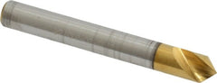 Melin Tool - 3/16" Head Diam, 3/16" Shank Diam, 1 Flute 90° Cobalt Countersink - USA Tool & Supply